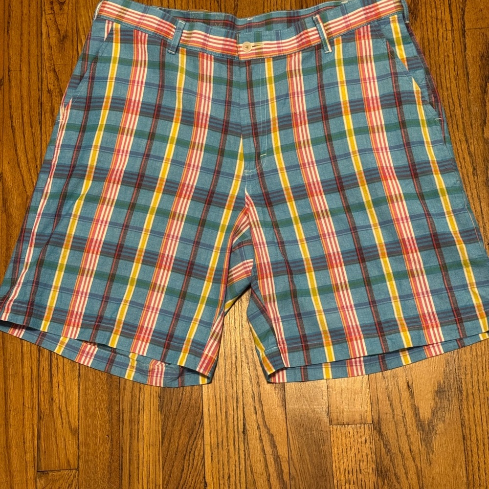 Colorful Plaid Shorts